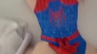 Bokep Indo Premium Sepasang Remaja Kostum Spiderman Ngentod