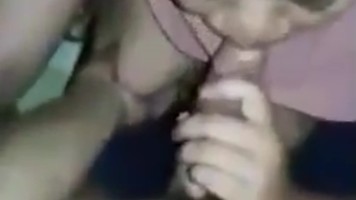 Jilbab Pink Toge Baru Belajar Nyepong