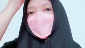 Cecil Jilbab Telanjang Dada Remas Susu